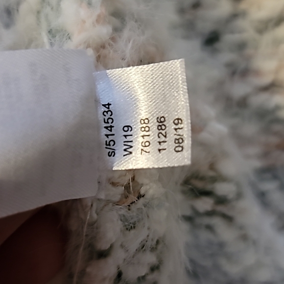 LOFT Outlet balletcore fuzzy open front sweater medium comfy cardigan comfy - Picture 11 of 11